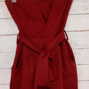 Romper shorts suit